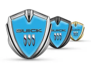 Buick Metallico Cupolato Emblema Disegno High-End Look Drift